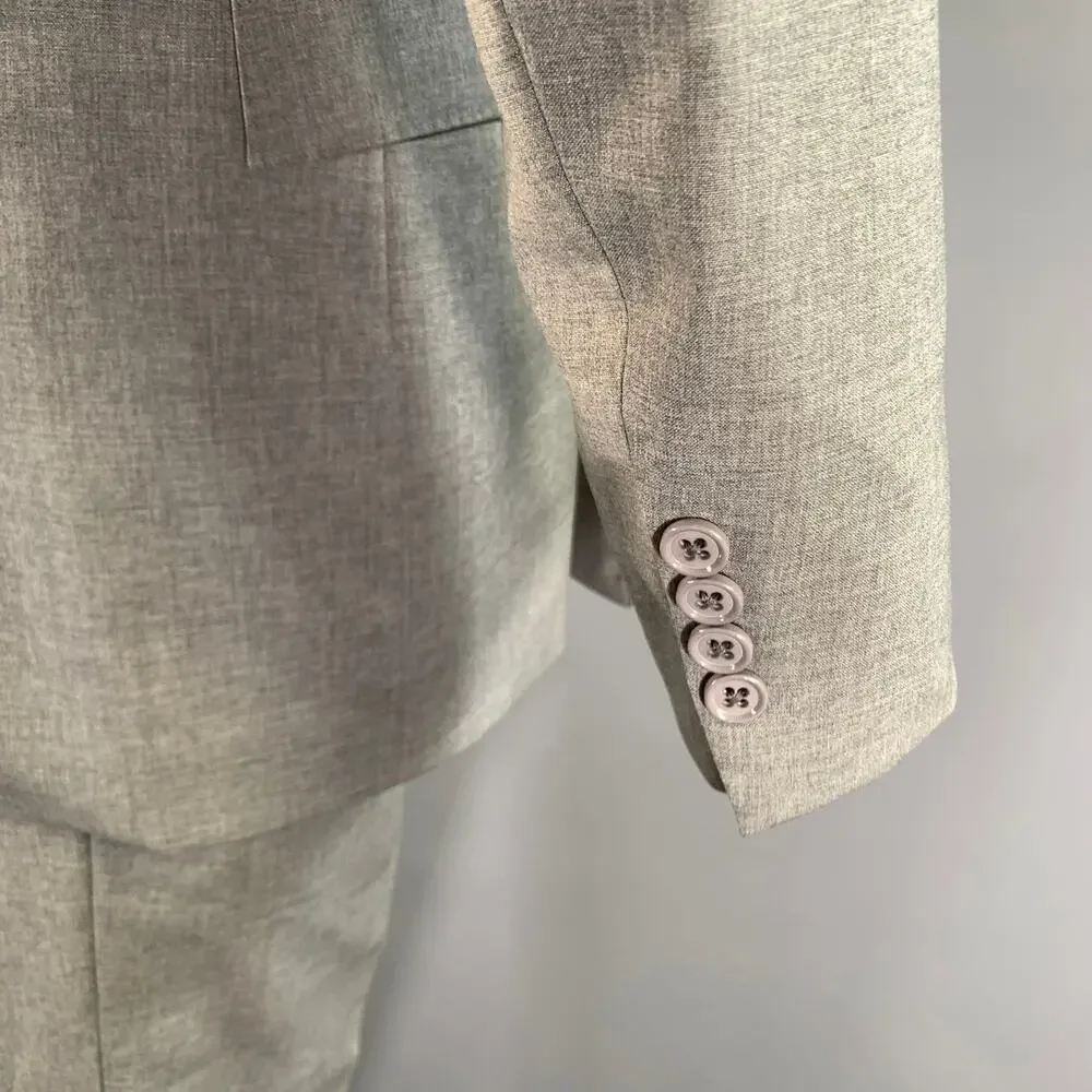 RALPH LAUREN SS2011 Chest Size 38 Grey Wool Double Breasted 31 31 Suit